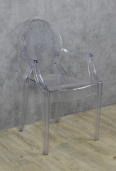 Стул Louis Ghost Chair Clear